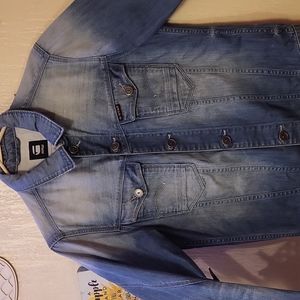 Practically new GStar Raw distressed Jean Jacket. Worn once.